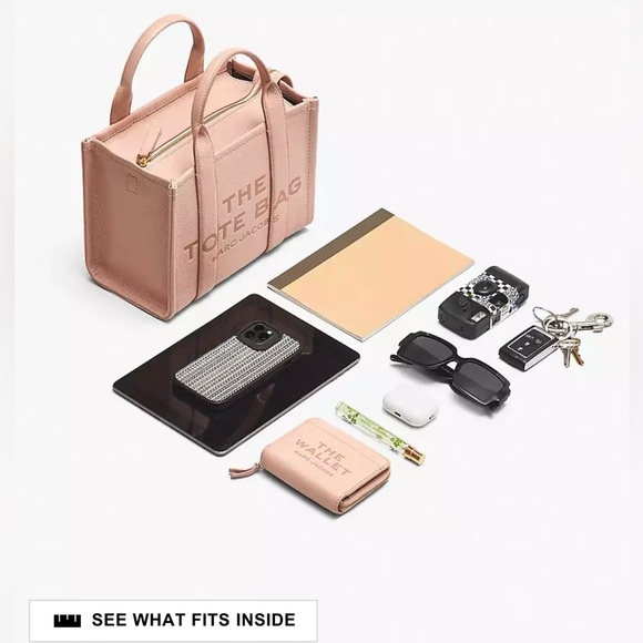 Marc Jacobs Small Tote Bag in Denim Multi, New - Picture 5 of 16